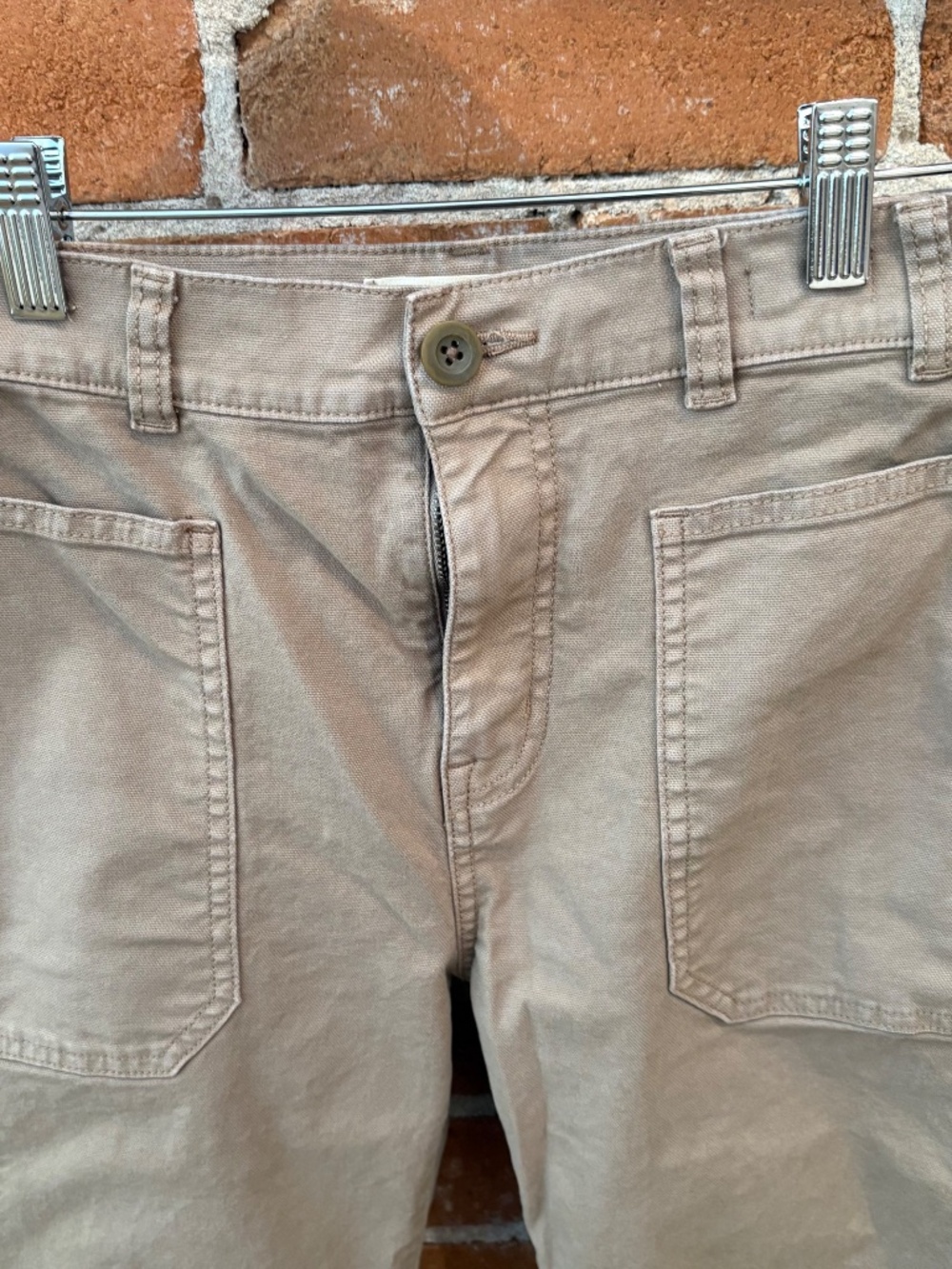 Madewell The Petite '90s Straight Cargo Pant in Garment-Dyed Canvas - Picture 2 of 14